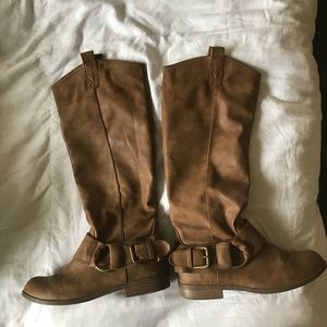 Light Brown Riding Boots